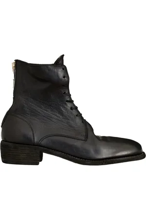 GUIDI Hombre, Zapatos, Negro, Talla: 44 EU