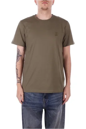 Dondup Hombre, Camisetas, Verde, Talla: L