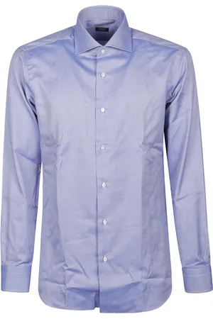 BARBA Hombre, Camisas, Azul, Talla: 2XL