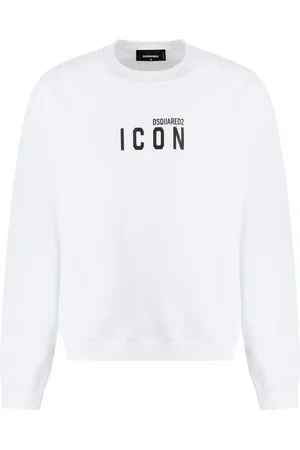 Dsquared2 Hombre, Sudaderas, Blanco, Talla: XL