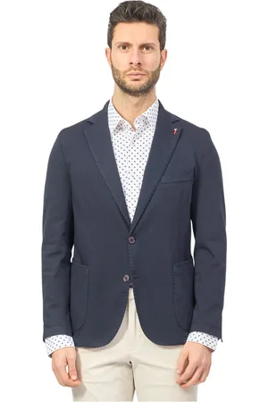 MULISH Hombre, Chaquetas, Azul, Talla: 6XL