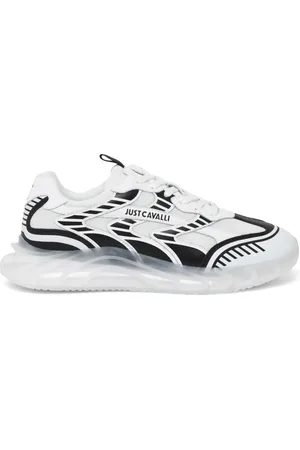 Roberto Cavalli Hombre, Zapatos, Blanco, Talla: 44 EU