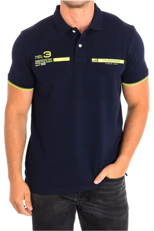 U.S. Polo Assn. Hombre, Camisetas, Azul, Talla: M