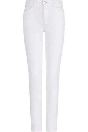 Emporio Armani Mujer, Vaqueros, Blanco, Talla: W28