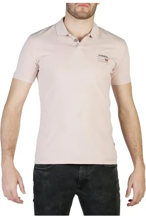 Napapijri Hombre, Camisetas, Rosa, Talla: S