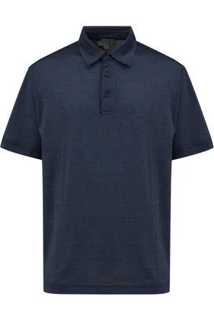 CANALI Hombre, Camisetas, Azul, Talla: L