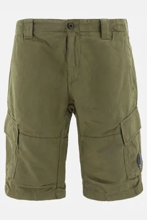 C.P. Company Hombre, Pantalones cortos, Verde, Talla: XS