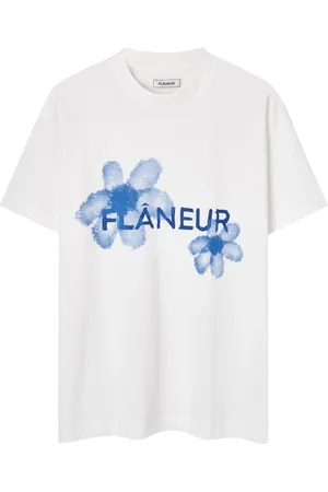 FLÂNEUR Hombre, Camisetas, Blanco, Talla: S