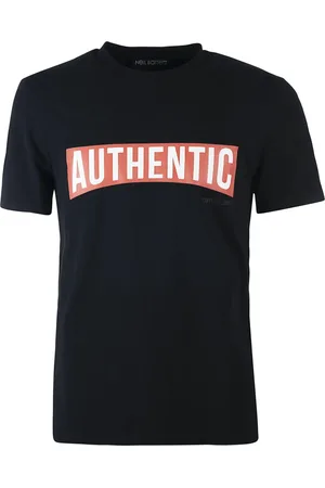 Neil Barrett Hombre, Camisetas, Negro, Talla: M
