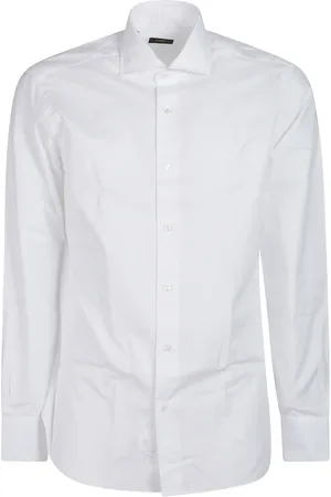 BARBA Hombre, Camisas, Blanco, Talla: 4XL