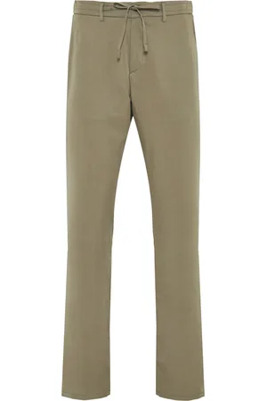 CANALI Hombre, Pantalones, Verde, Talla: S