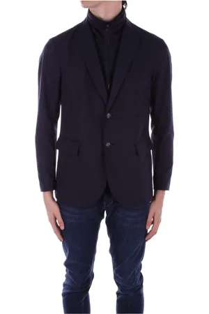 Emporio Armani Hombre, Chaquetas, Azul, Talla: S