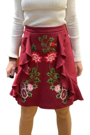 Manoush Mujer, Faldas, Rojo, Talla: S