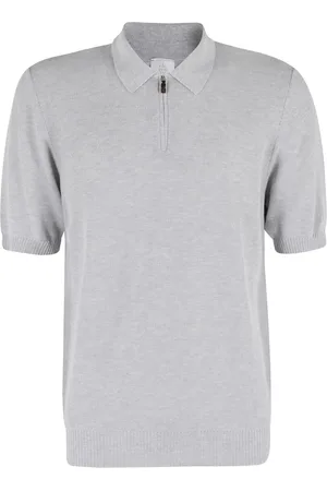 ELEVENTY Hombre, Camisetas, Gris, Talla: M