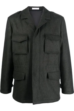 Boglioli Hombre, Abrigos, Gris, Talla: L