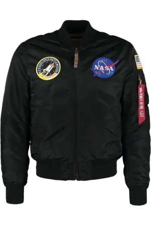 Alpha Industries Hombre, Chaquetas, Negro, Talla: M