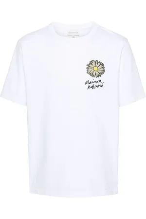 Maison Kitsuné Hombre, Camisetas, Blanco, Talla: S