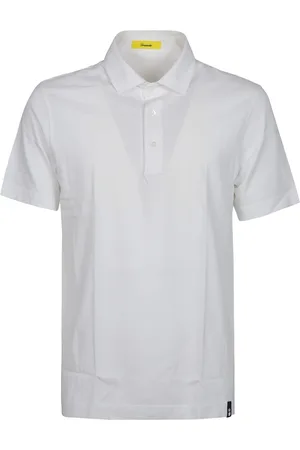 DRUMOHR Hombre, Camisetas, Blanco, Talla: S
