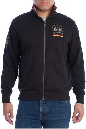 La Martina Hombre, Sudaderas, Negro, Talla: 3XL