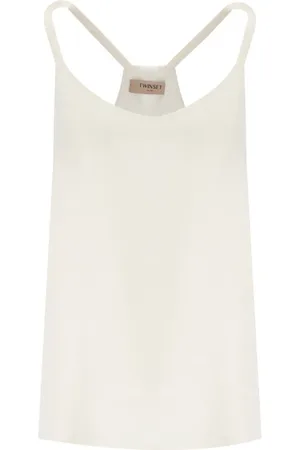 Twin-Set Mujer, Camisetas, Blanco, Talla: S