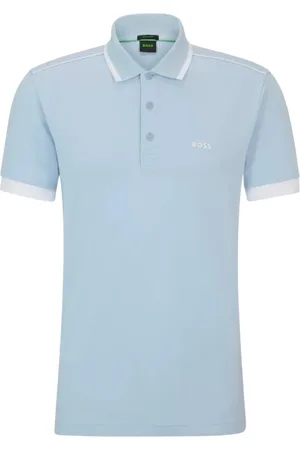 HUGO BOSS Hombre, Camisetas, Azul, Talla: XL