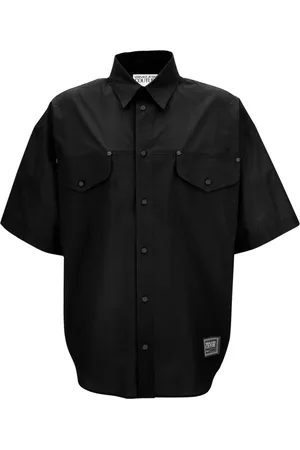 VERSACE Hombre, Camisas, Negro, Talla: S