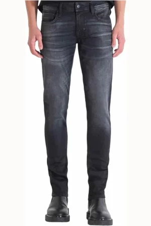 Antony Morato Hombre, Vaqueros, Negro, Talla: W36