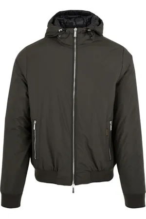 MOORER Hombre, Chaquetas, Verde, Talla: M