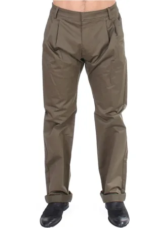 Gianfranco Ferré Hombre, Pantalones, Verde, Talla: M