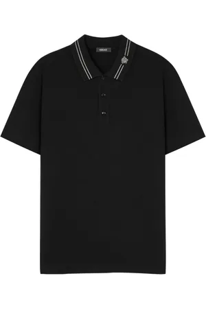 VERSACE Hombre, Camisetas, Negro, Talla: S