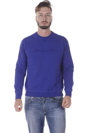 Emporio Armani Hombre, Sudaderas, Azul, Talla: S