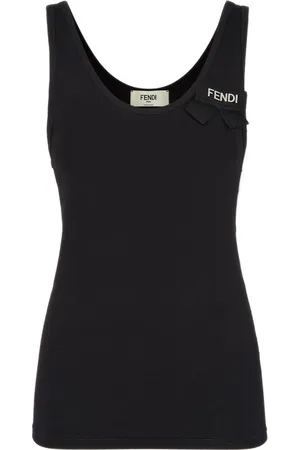 Fendi Mujer, Camisetas, Negro, Talla: M