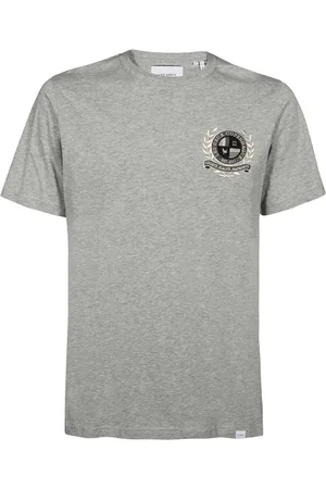 Les Deux Hombre, Camisetas, Gris, Talla: S