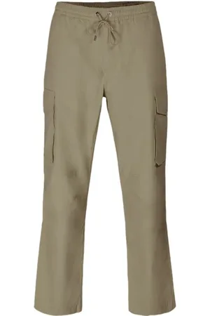 MOORER Hombre, Pantalones, Verde, Talla: M