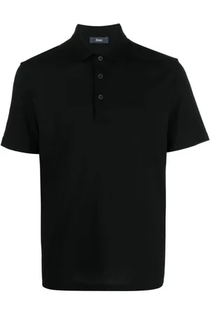 HERNO Hombre, Camisetas, Negro, Talla: M
