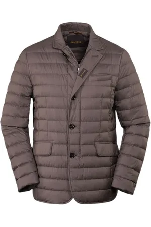 MOORER Hombre, Chaquetas, Marrón, Talla: S