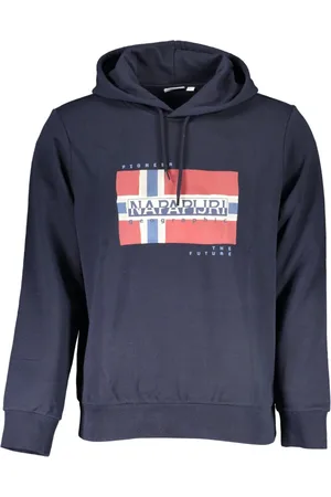 Napapijri Hombre, Sudaderas, Azul, Talla: 2XL