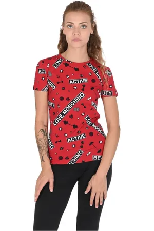 Moschino Mujer, Camisetas, Rojo, Talla: S