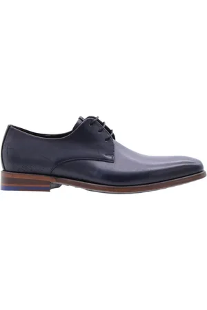 Floris van Bommel Hombre, Zapatos, Azul, Talla: 42 EU