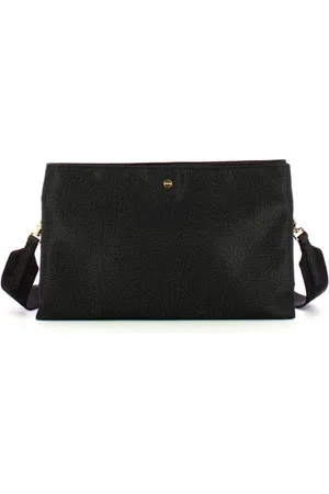 Borbonese Mujer, Bolsos, Negro, Talla: ONE Size