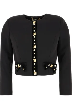 Elisabetta Franchi Mujer, Chaquetas, Negro, Talla: M