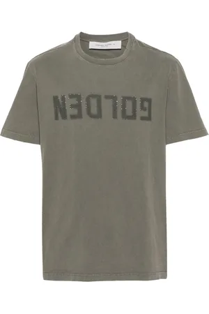Golden Goose Hombre, Camisetas, Verde, Talla: XL
