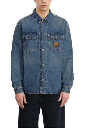 Carhartt Hombre, Camisas, Azul, Talla: S