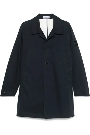 Stone Island Hombre, Abrigos, Azul, Talla: L