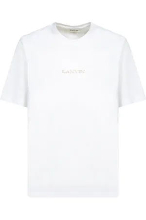 Lanvin Hombre, Camisetas, Blanco, Talla: M