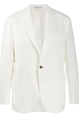 Brunello Cucinelli Hombre, Chaquetas, Blanco, Talla: 2XL