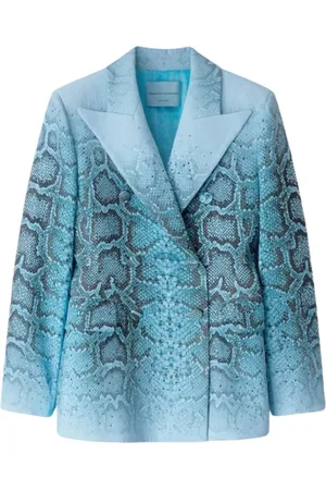 ERMANNO SCERVINO Mujer, Chaquetas, Azul, Talla: L