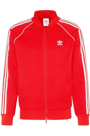 adidas Hombre, Sudaderas, Rojo, Talla: 2XL