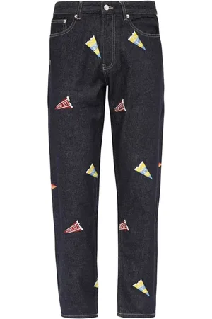 Les Deux Hombre, Vaqueros, Azul, Talla: W31
