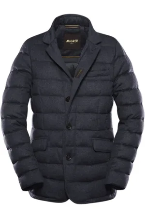 MOORER Hombre, Chaquetas, Gris, Talla: 4XL